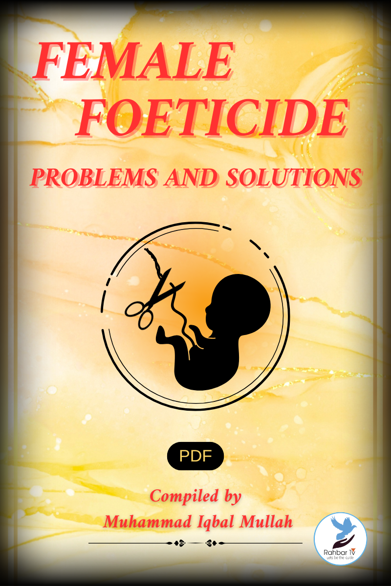 FEMALE FOETICIDE PROBLEMS AND SOLUTIONS