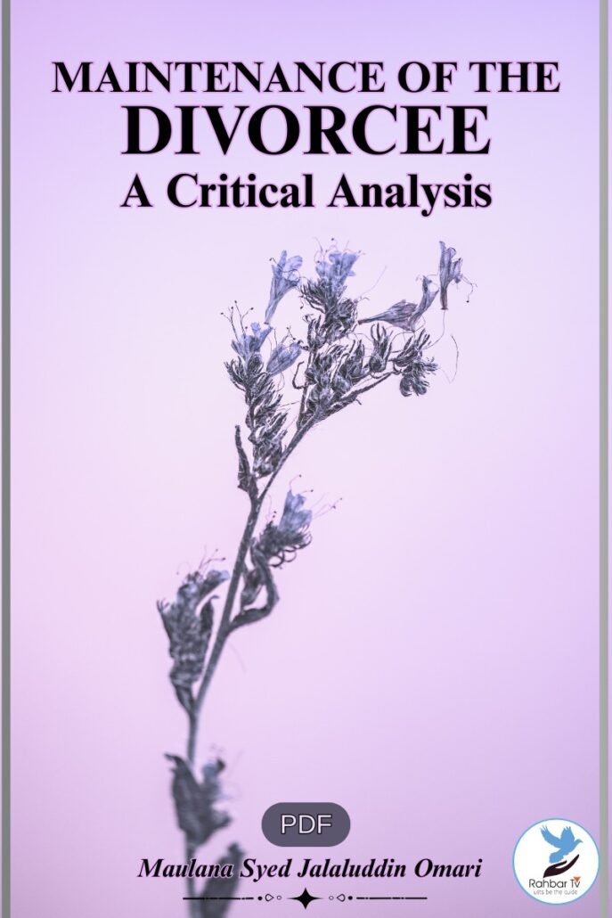 Maintenance Of The Divorcee